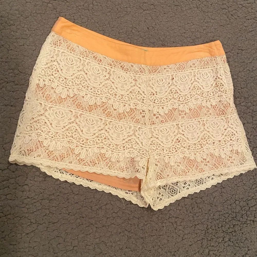 Flying Tomato Lace Shorts Size Small - Picture 2 of 8